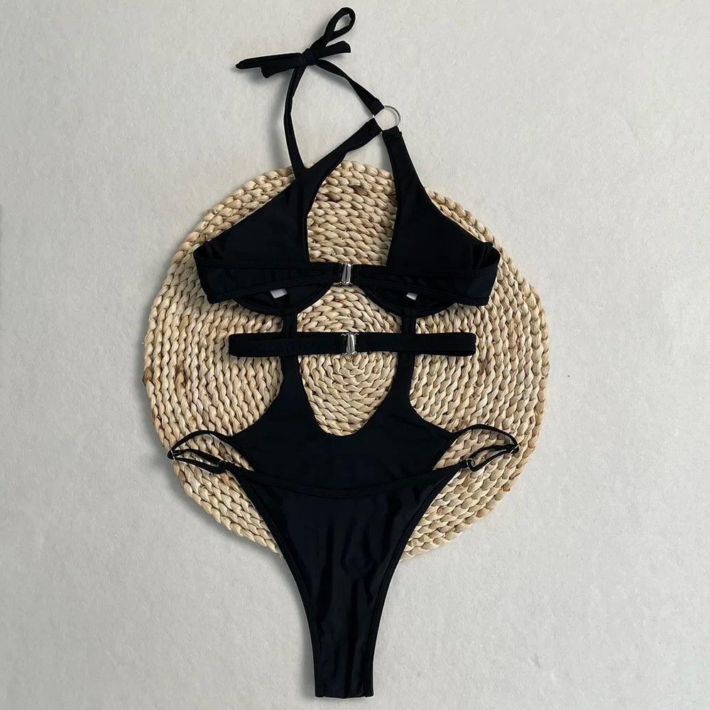 New Sexy Push Up One Piece Swimsuit
