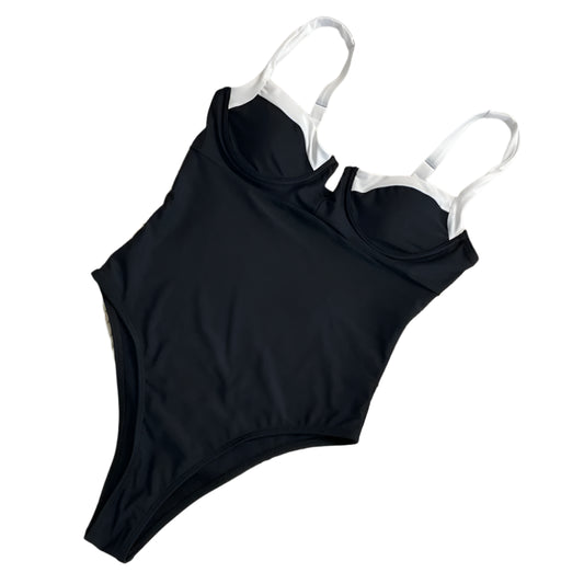 Patchwork One-piece Swimsuit Women's Bathing Suit