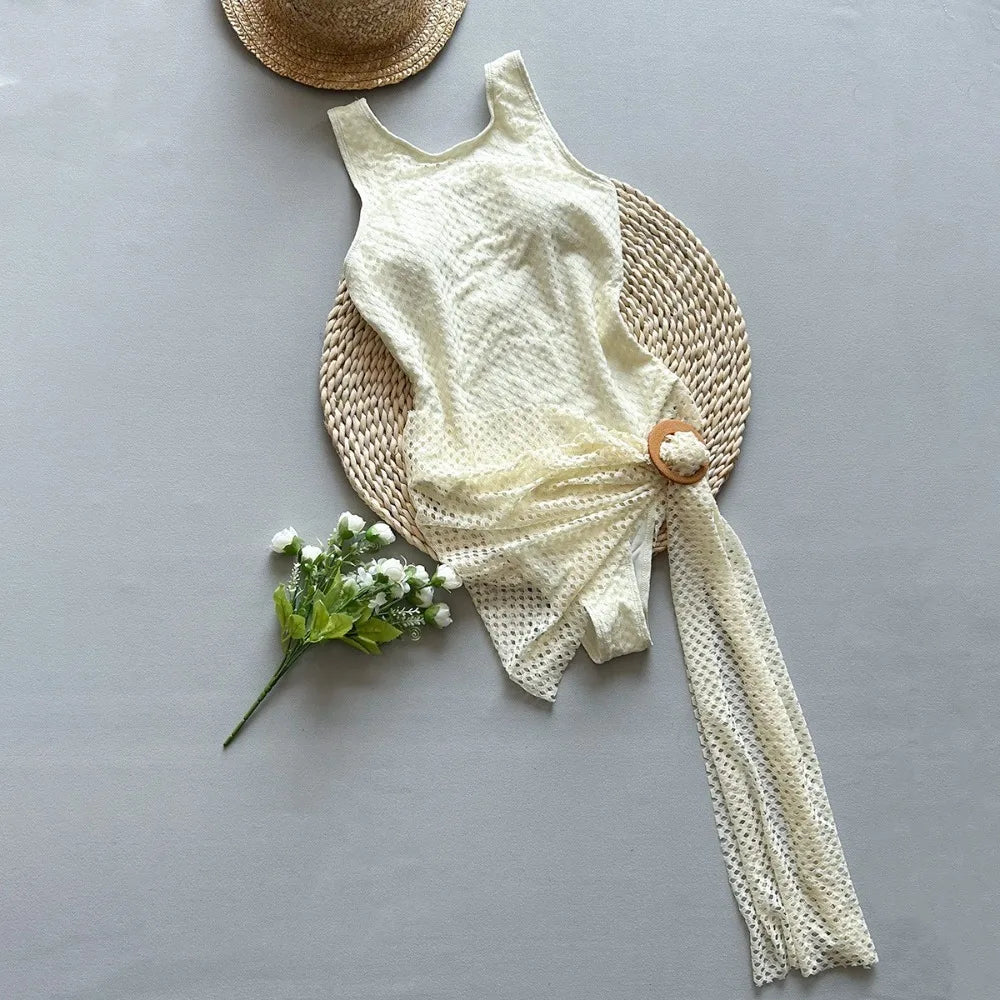 New Sexy Thong Bikini Set Solid Swimsuit