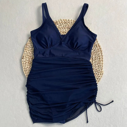 Sexy Bikini Set One-piece Swimsuit Skirt Tight Plus Size